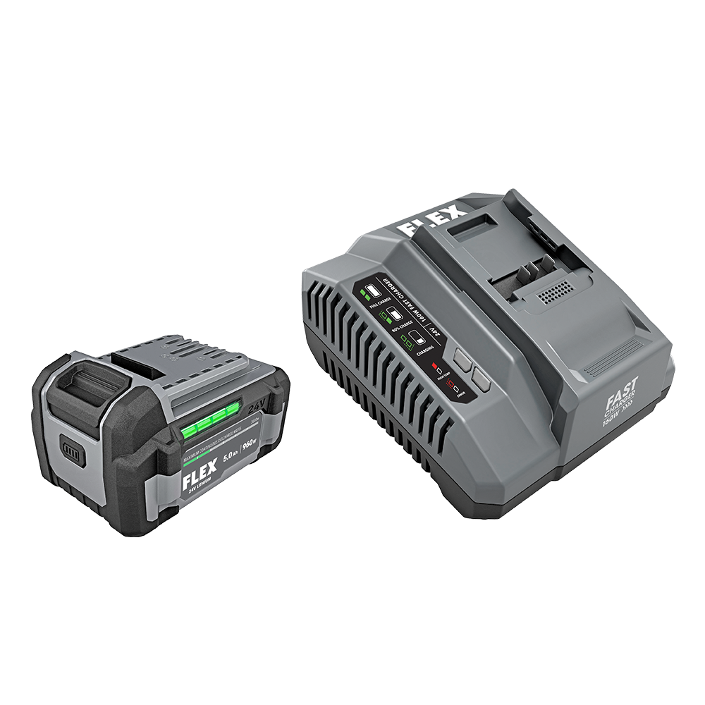 FLEX 24V 5.0Ah Lithium-Ion Starter Kit (FX0411-1C)