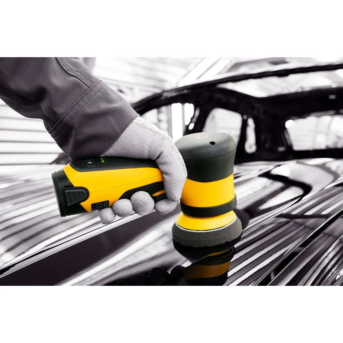 Mirka 3 inch Cordless Angled Random Orbital Polisher Starter Kit