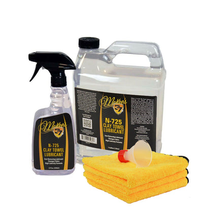 N-725 Clay Towel Lubricant 150 oz. Refill Kit W/ FREE BONUS