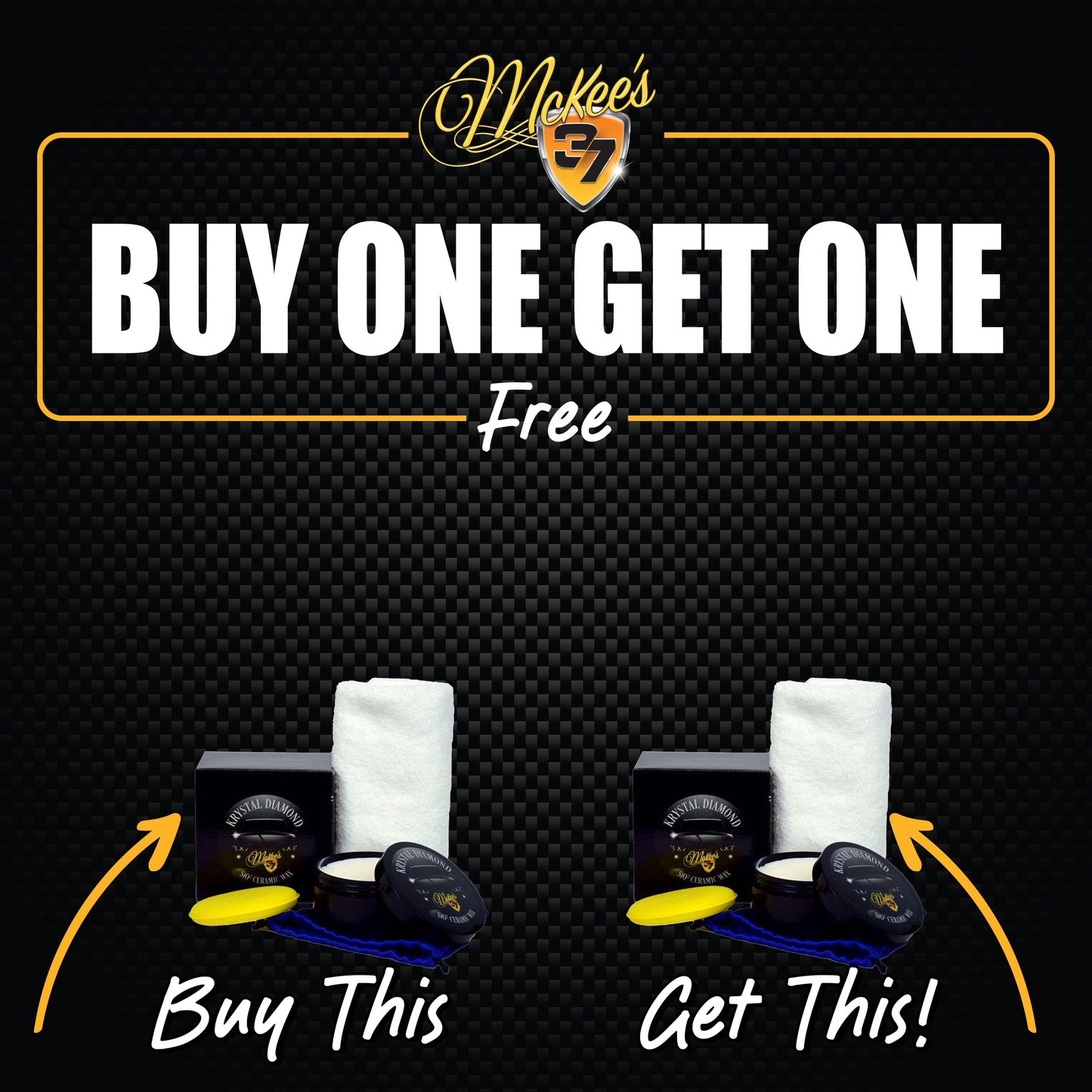 Cyber Doorbuster #7- Krystal Diamond SiO2 Ceramic Wax BOGO