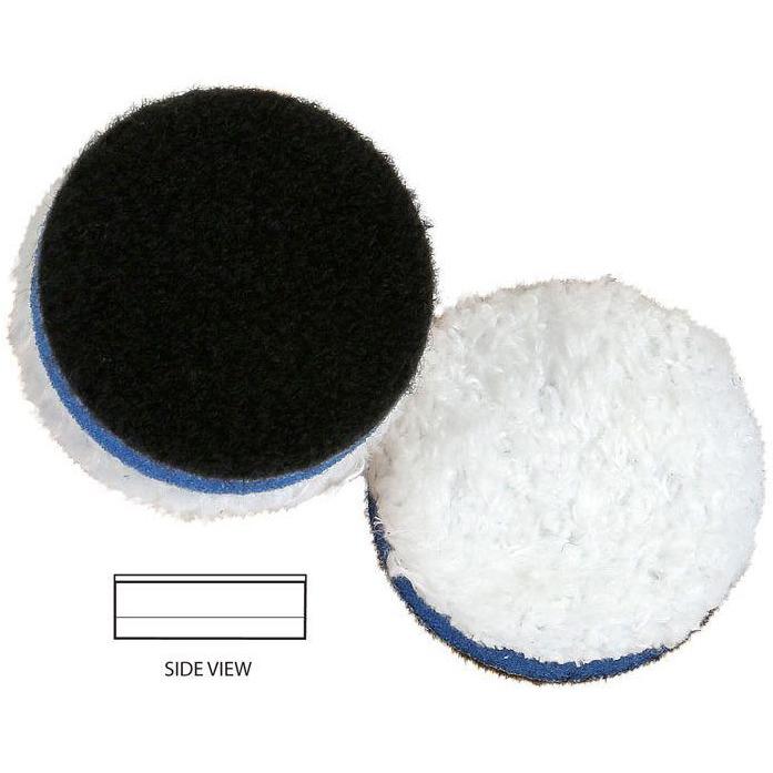 2 Pack 1 inch Microfiber Mini Hybrid Heavy Cutting Pad