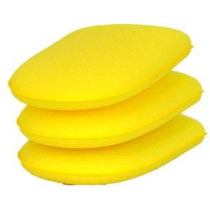 Yellow Foam Cutting Finger Pockets, 3 Pack