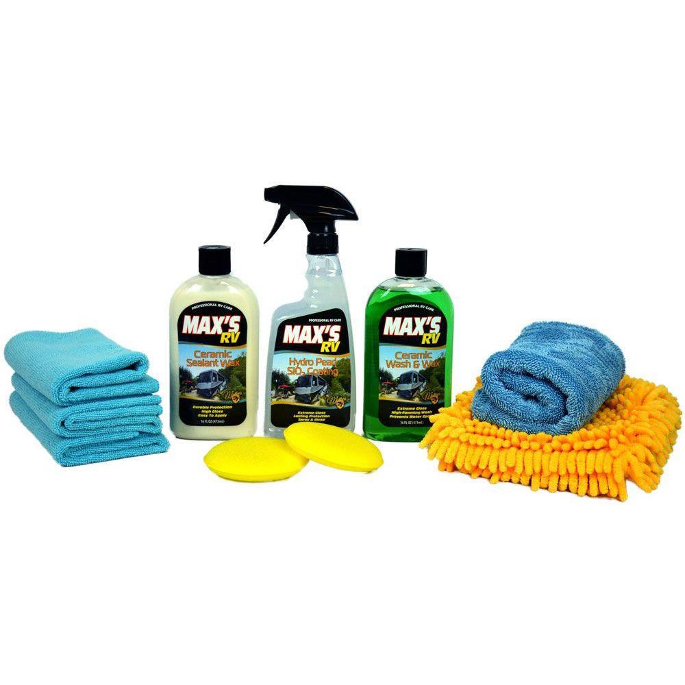 Max&#39;s RV Wash &amp; Wax Kit