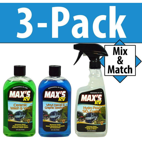 Max's RV Vinyl Decal & Paint Care Kit