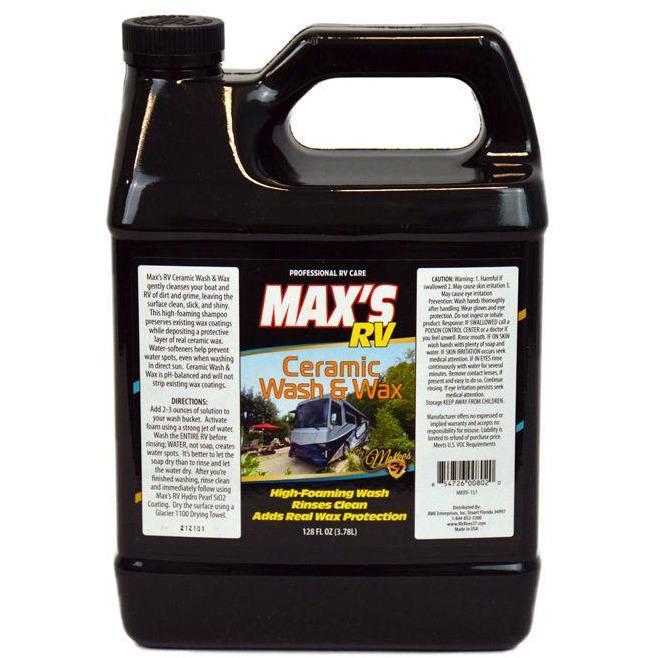 Max's RV Ceramic Wash & Wax - 16 oz.