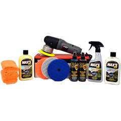 Max's RV Flex Xce 8-125 Cordless Polisher Fiberglass Oxidation Restoration System