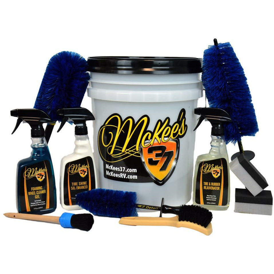 EZ Detail Wheel &amp; Tire Bucket Brush Kit