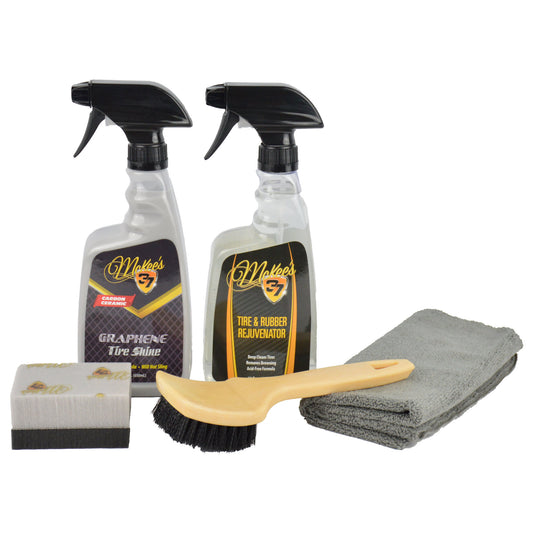 Graphene Tire Clean & Shine Combo