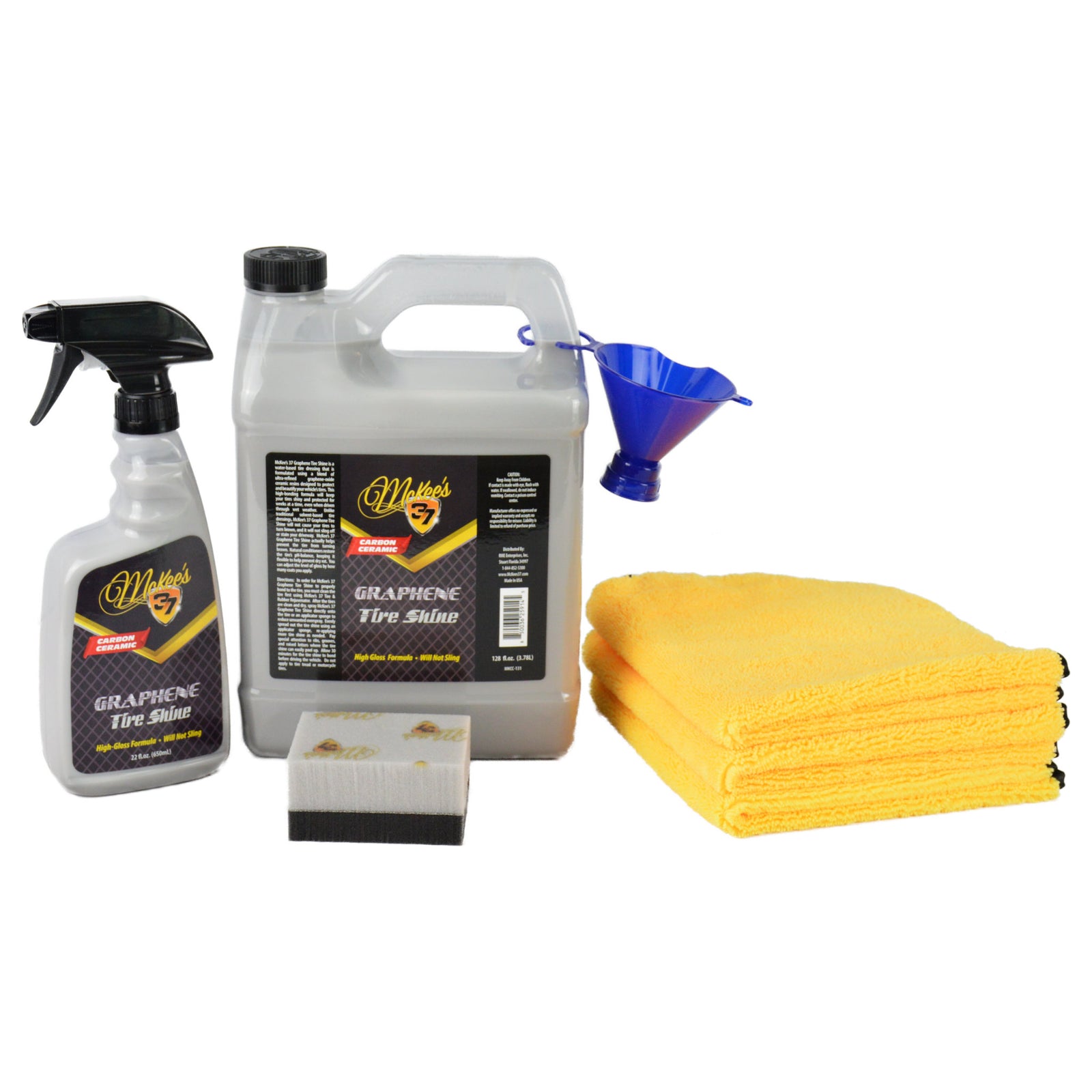 Graphene Tire Shine 150 oz. Refill Kit