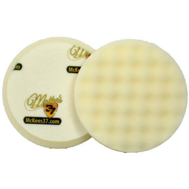 5.75 Inch Cool Wave WHITE Foam Waffle Cutting Pad