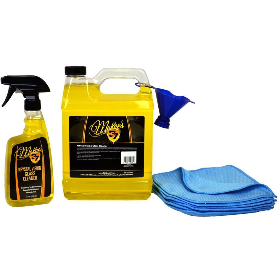 Krystal Vision Glass Cleaner 150 oz. Refill Kit