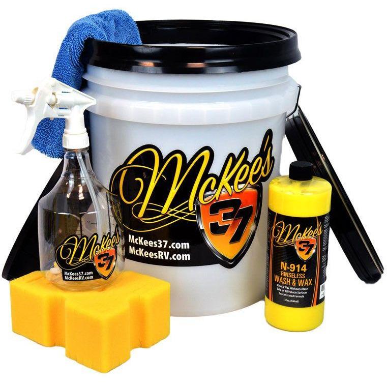 N-914 Rinseless Wash &amp; Wax Bucket Kit