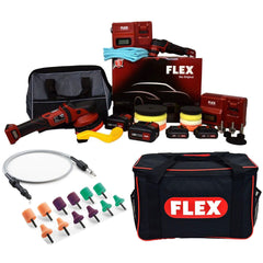 FLEX XFE 7-12 3 Inch Mini Polisher Kit 