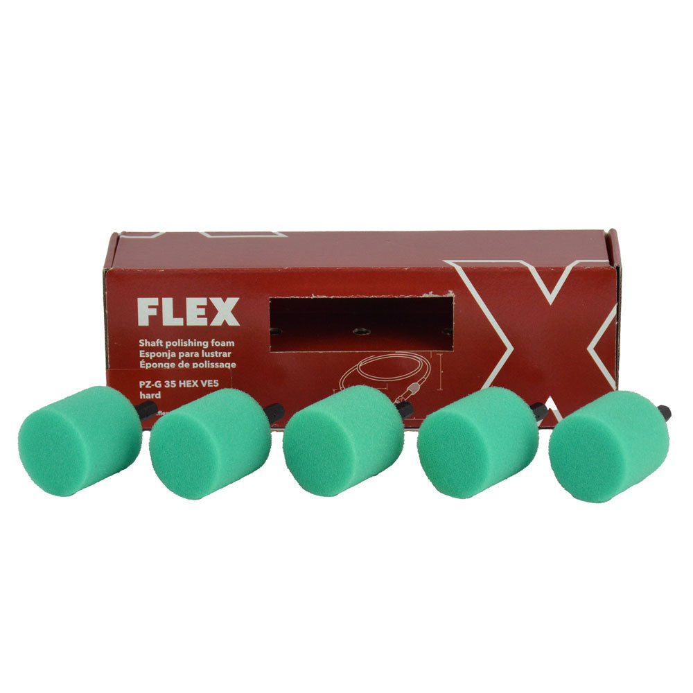 1 Inch FLEX Medium Green Rotary Foam Pad 