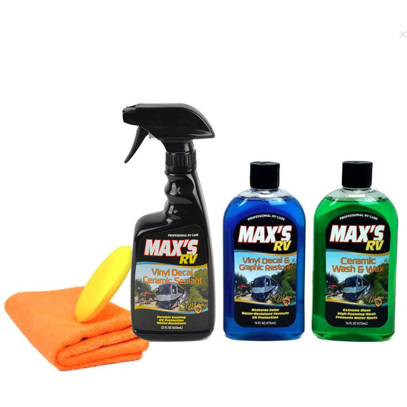 Max&#39;s RV Vinyl Decal &amp; Paint Care Kit