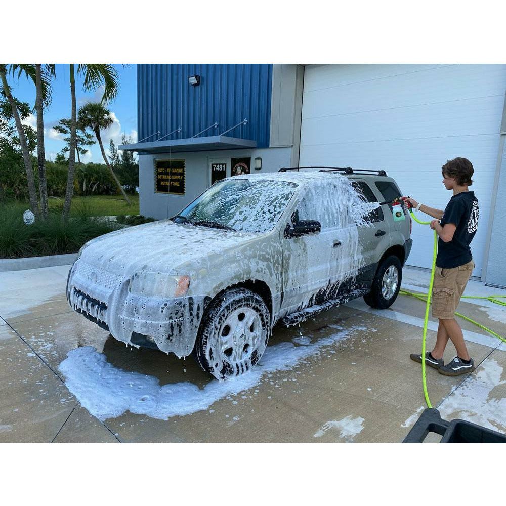 Snow Suds Foaming Car Wash Soap to Preserve Your Shine (Works with Foam Cannon, Foam Gun or Bucket Wash) for Cars (1 Gallon)