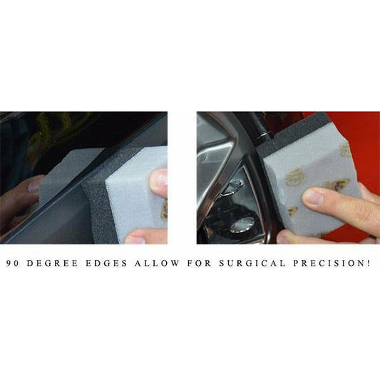 Dual Action Trim & Tire Applicator Sponges