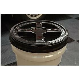 Black Food Grade 5 Gallon Bucket with Gamma Lid - China Plastic