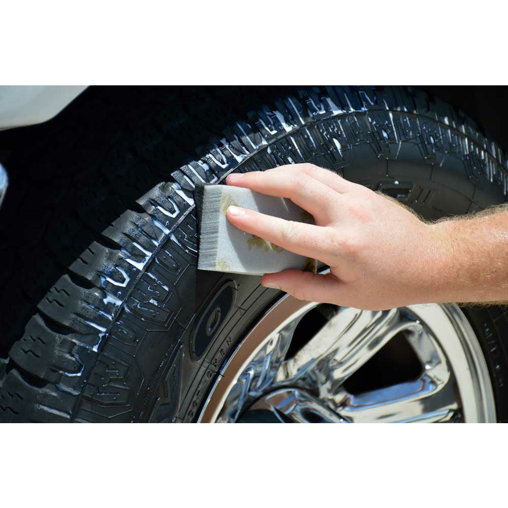 Tire Gloss Gel - tire cleaner and protector. Best tire semi-gloss